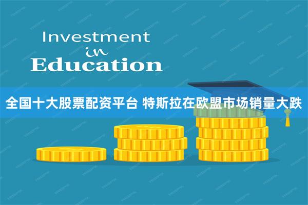 全国十大股票配资平台 特斯拉在欧盟市场销量大跌