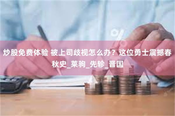 炒股免费体验 被上司歧视怎么办？这位勇士震撼春秋史_莱驹_先轸_晋国
