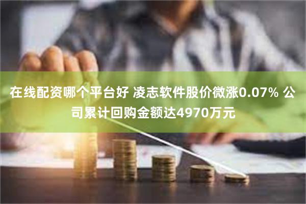 在线配资哪个平台好 凌志软件股价微涨0.07% 公司累计回购金额达4970万元