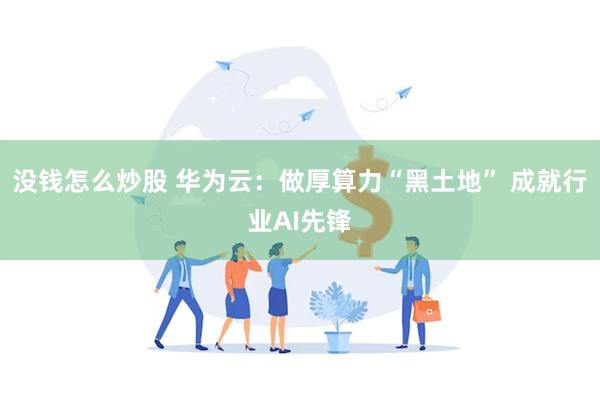 没钱怎么炒股 华为云：做厚算力“黑土地” 成就行业AI先锋